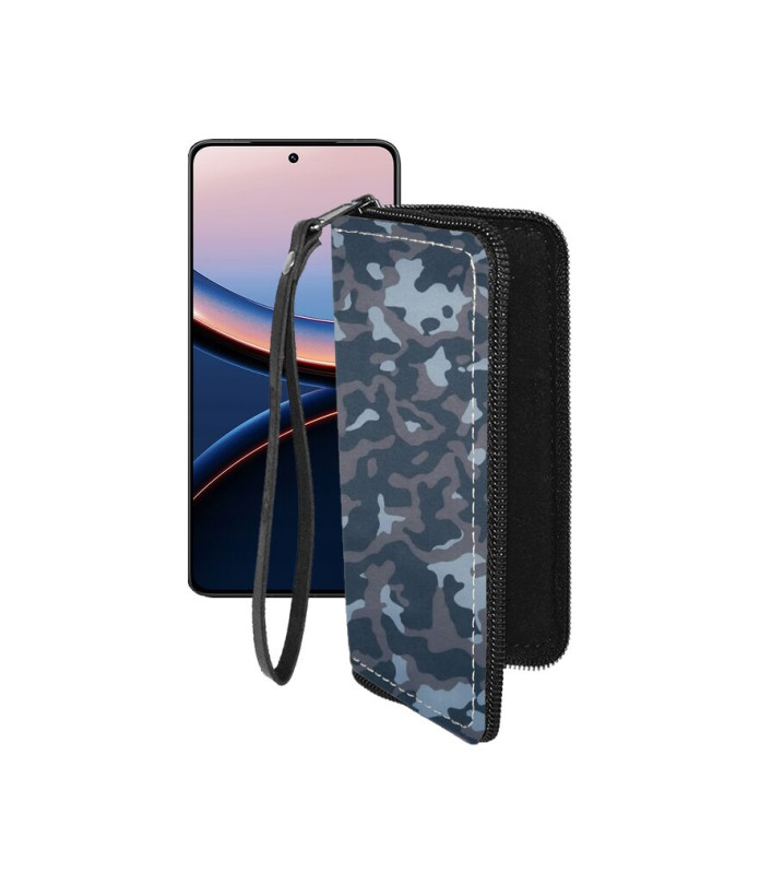 Чохол-гаманець з екошкіри для телефону Xiaomi Poco F7 Ultra