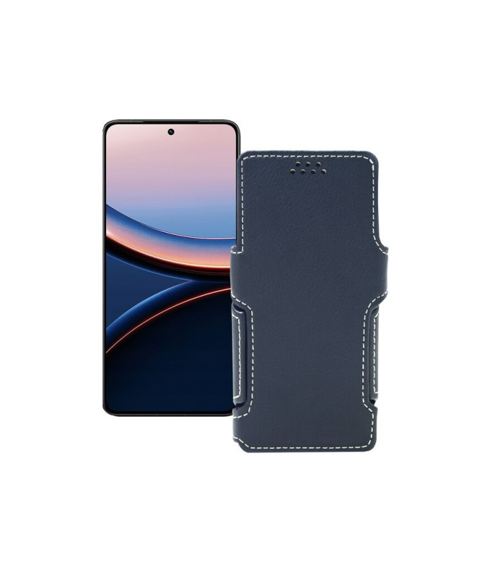 Чохол-книжка з екошкіри для телефону Xiaomi Poco F7 Ultra