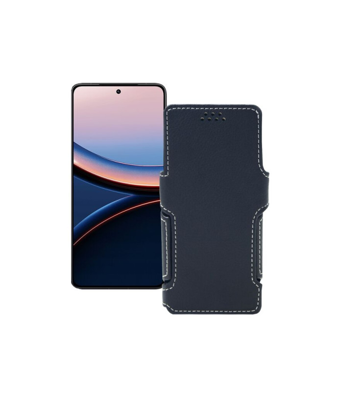 Чохол-книжка з екошкіри для телефону Xiaomi Poco F7 Ultra