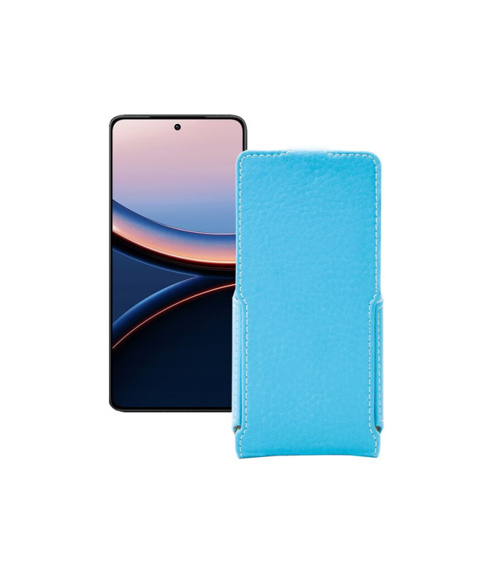 Чохол-флип з екошкіри для телефону Xiaomi Poco F7 Ultra