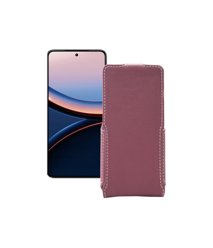 Чохол-флип з екошкіри для телефону Xiaomi Poco F7 Ultra