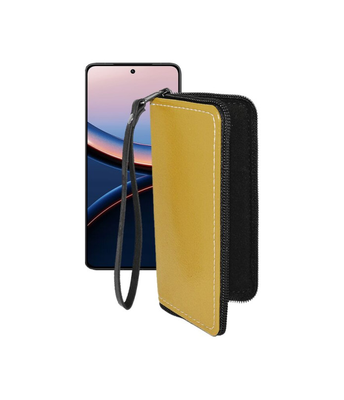 Чохол-гаманець з екошкіри для телефону Xiaomi Poco F7 Ultra