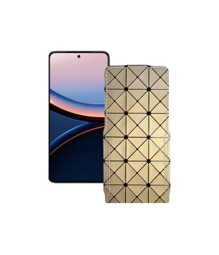 Чохол-флип з екошкіри для телефону Xiaomi Poco F7 Ultra