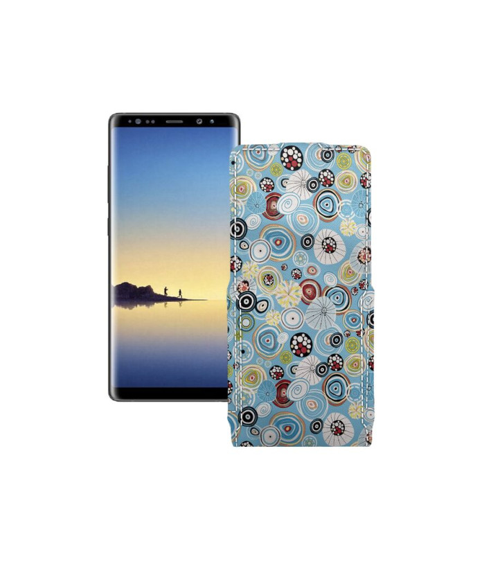 Чохол-флип з екошкіри для телефону Samsung Galaxy Note 8 (N950)