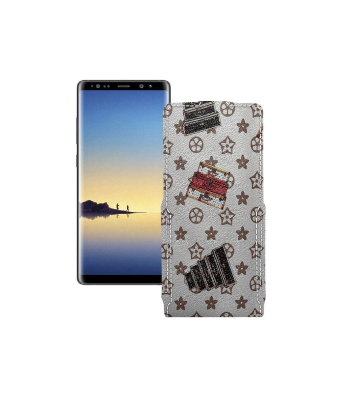 Чохол-флип з екошкіри для телефону Samsung Galaxy Note 8 (N950)