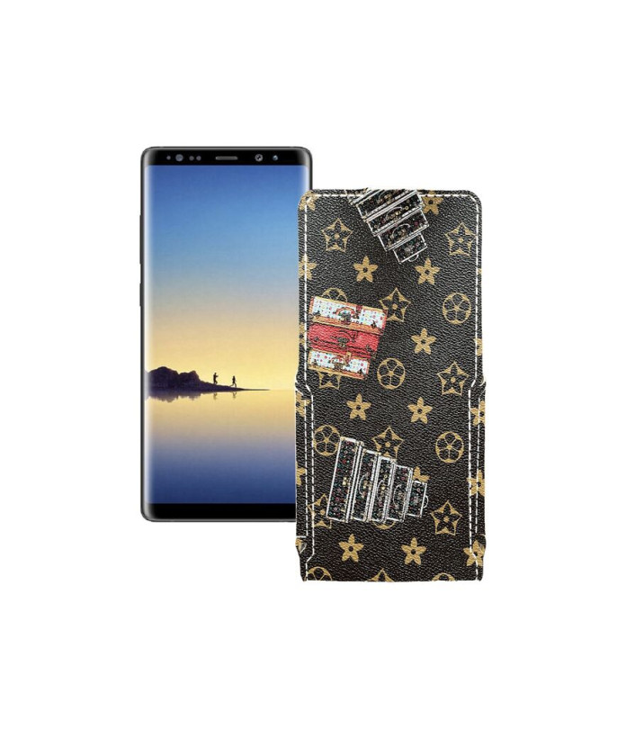 Чохол-флип з екошкіри для телефону Samsung Galaxy Note 8 (N950)