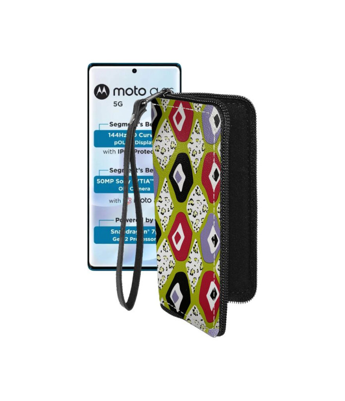 Чохол-гаманець з екошкіри для телефону Motorola Moto G96 5G