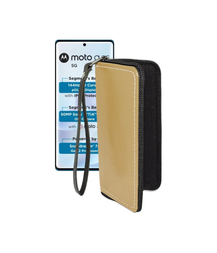 Чохол-гаманець з екошкіри для телефону Motorola Moto G96 5G
