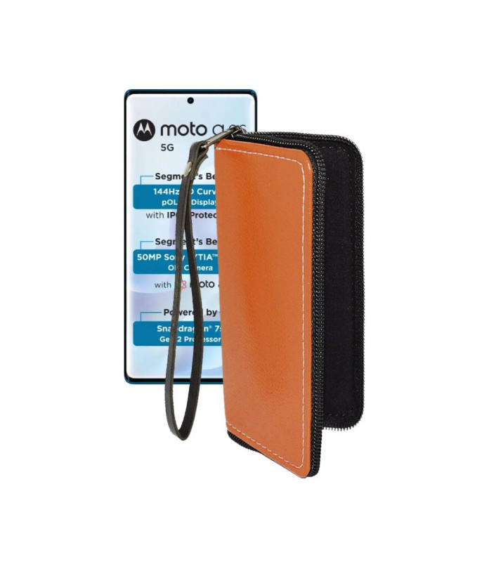 Чохол-гаманець з екошкіри для телефону Motorola Moto G96 5G