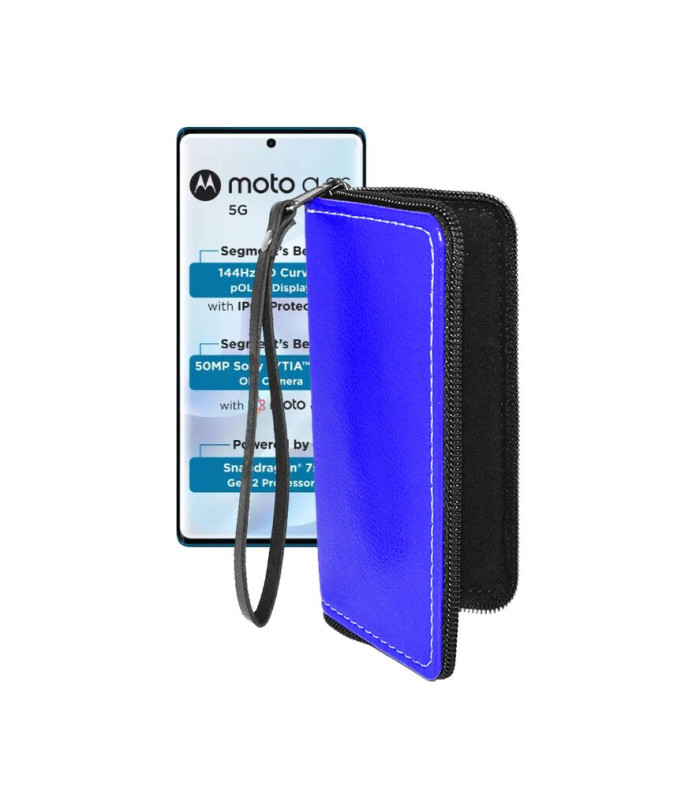 Чохол-гаманець з екошкіри для телефону Motorola Moto G96 5G