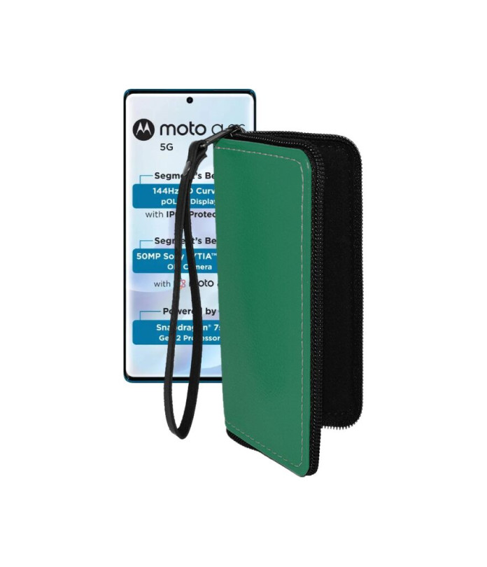 Чохол-гаманець з екошкіри для телефону Motorola Moto G96 5G
