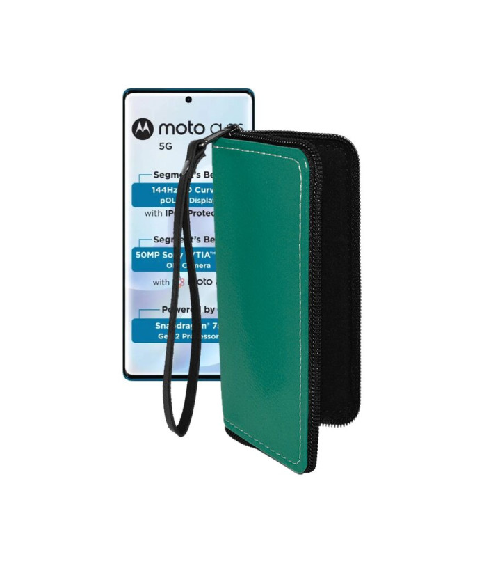 Чохол-гаманець з екошкіри для телефону Motorola Moto G96 5G