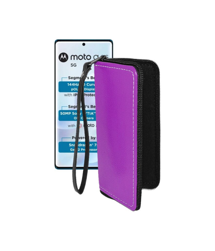 Чохол-гаманець з екошкіри для телефону Motorola Moto G96 5G