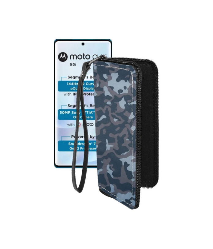 Чохол-гаманець з екошкіри для телефону Motorola Moto G96 5G