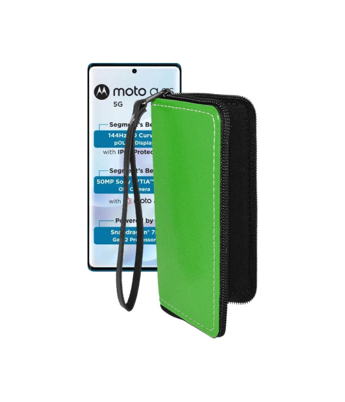 Чохол-гаманець з екошкіри для телефону Motorola Moto G96 5G