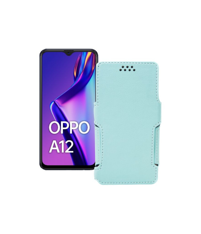 Чохол-книжка з екошкіри для телефону OPPO A12s