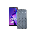 Чохол-флип з екошкіри для телефону OPPO A12s