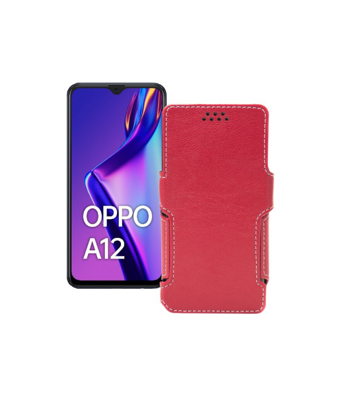 Чохол-книжка з екошкіри для телефону OPPO A12s