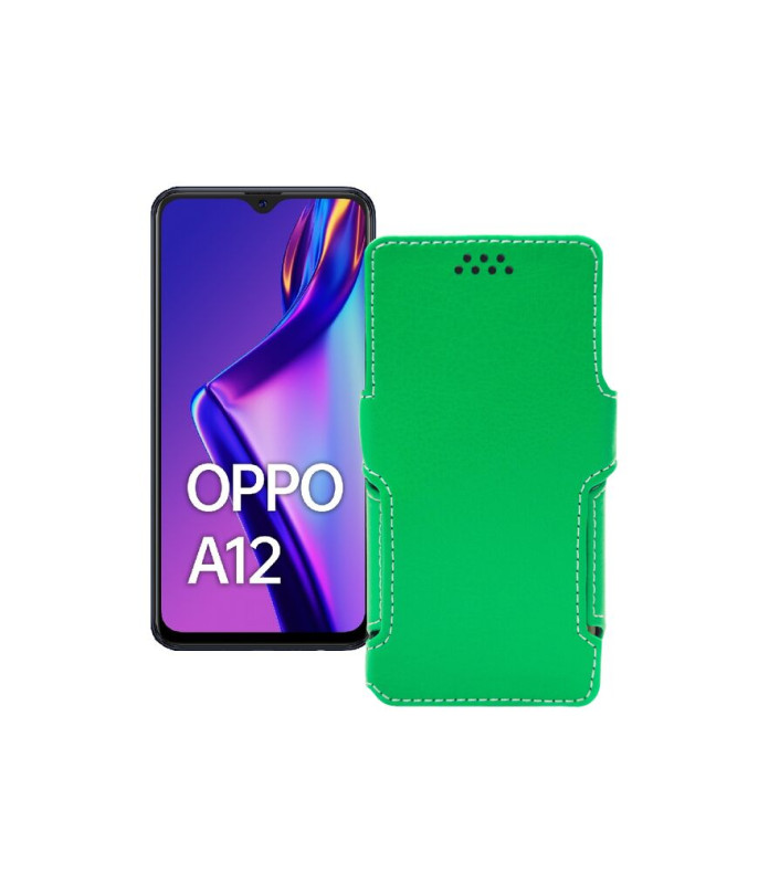 Чохол-книжка з екошкіри для телефону OPPO A12s