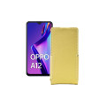 Чохол-флип з екошкіри для телефону OPPO A12s