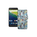 Чохол-книжка з екошкіри для телефону Huawei Nexus 6p