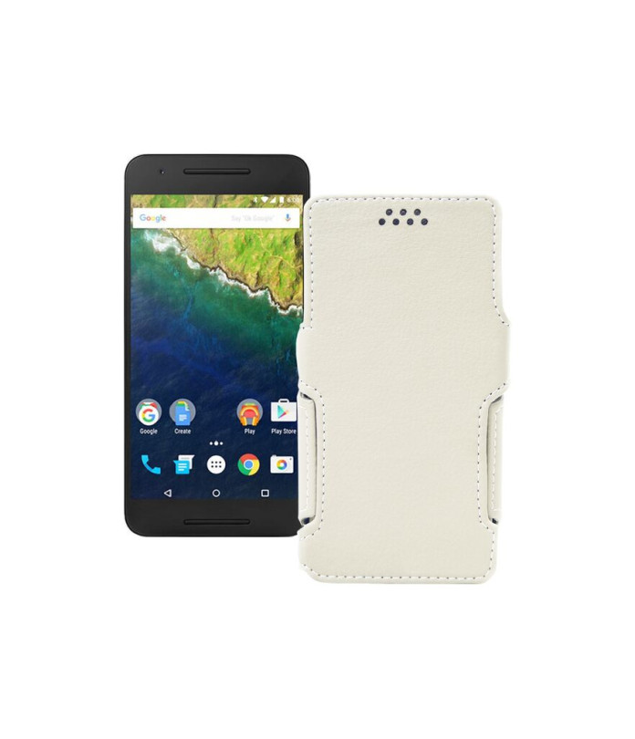 Чохол-книжка з екошкіри для телефону Huawei Nexus 6p