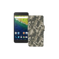 Чохол-книжка з екошкіри для телефону Huawei Nexus 6p