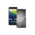 Чохол-флип з екошкіри для телефону Huawei Nexus 6p