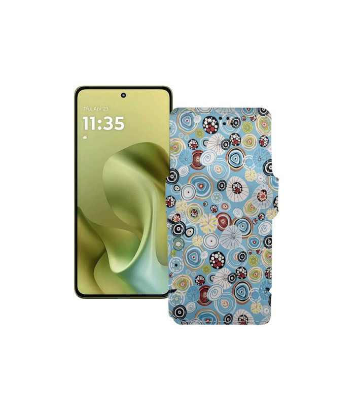 Чохол-книжка з екошкіри для телефону Motorola Moto G86