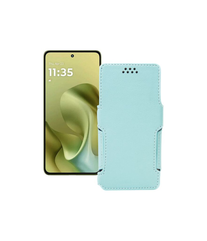 Чохол-книжка з екошкіри для телефону Motorola Moto G86