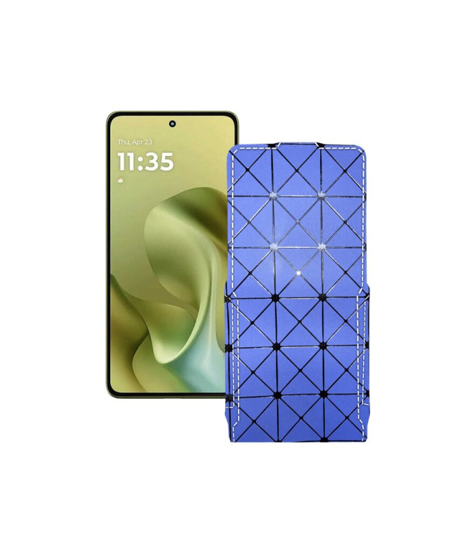 Чохол-флип з екошкіри для телефону Motorola Moto G86