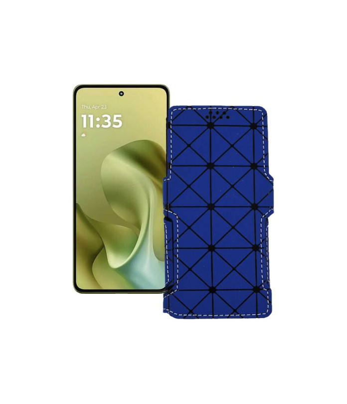 Чохол-книжка з екошкіри для телефону Motorola Moto G86