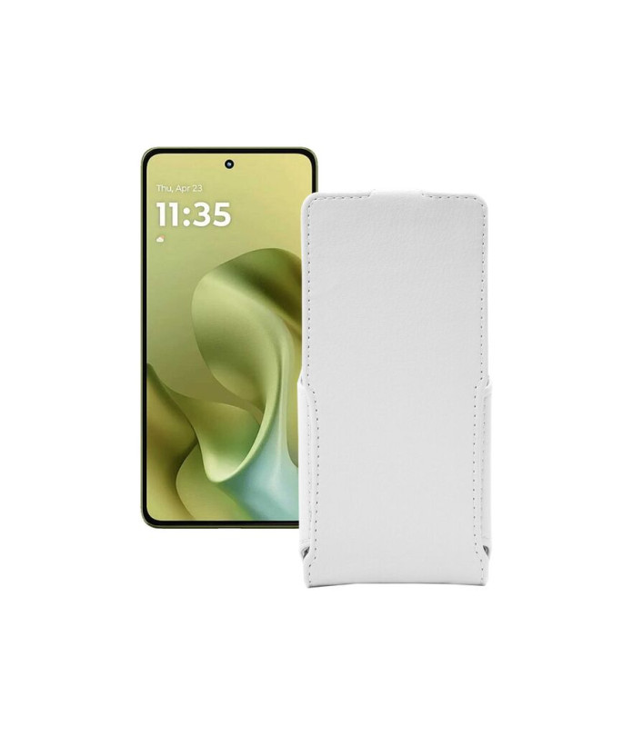 Чохол-флип з екошкіри для телефону Motorola Moto G86