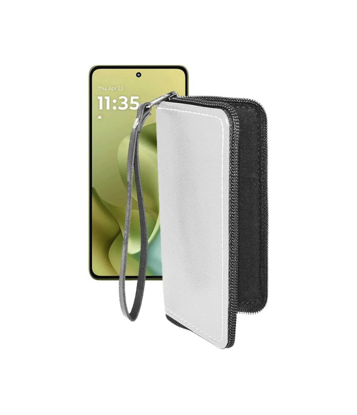 Чохол-гаманець з екошкіри для телефону Motorola Moto G86