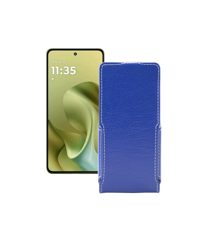 Чохол-флип з екошкіри для телефону Motorola Moto G86