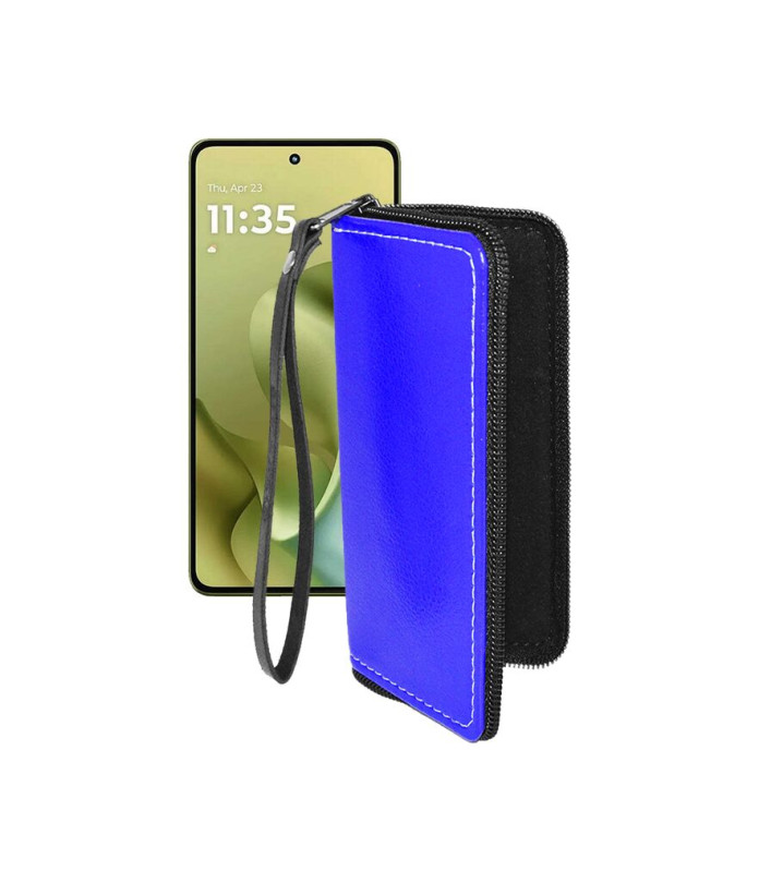 Чохол-гаманець з екошкіри для телефону Motorola Moto G86