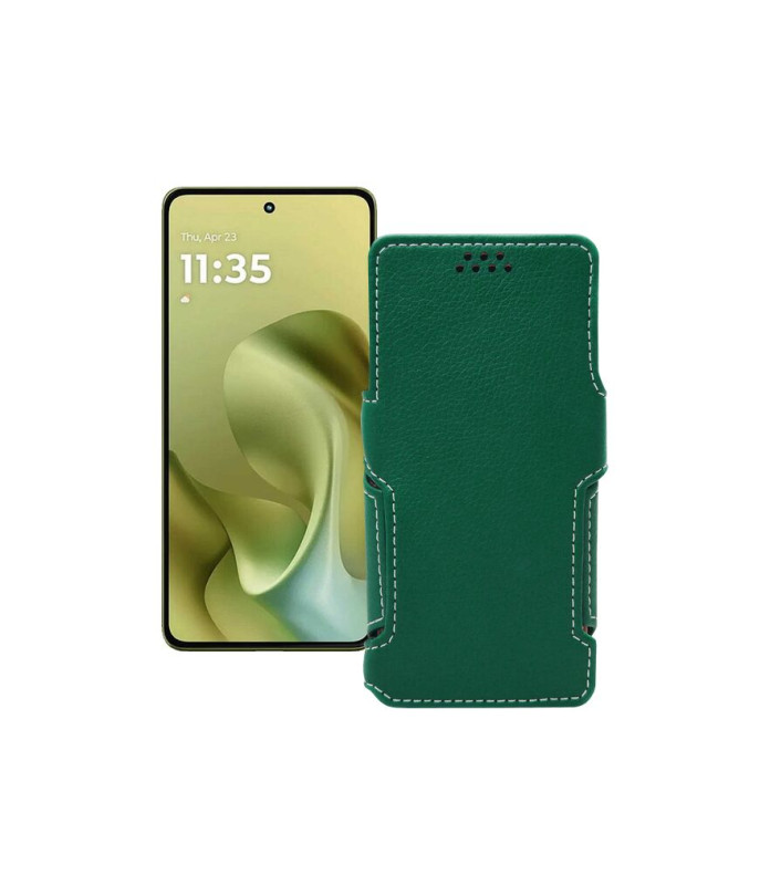 Чохол-книжка з екошкіри для телефону Motorola Moto G86