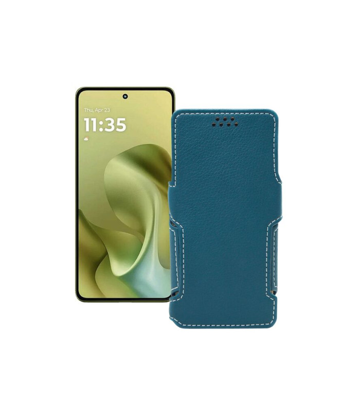 Чохол-книжка з екошкіри для телефону Motorola Moto G86