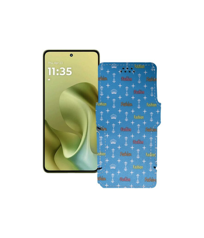 Чохол-книжка з екошкіри для телефону Motorola Moto G86