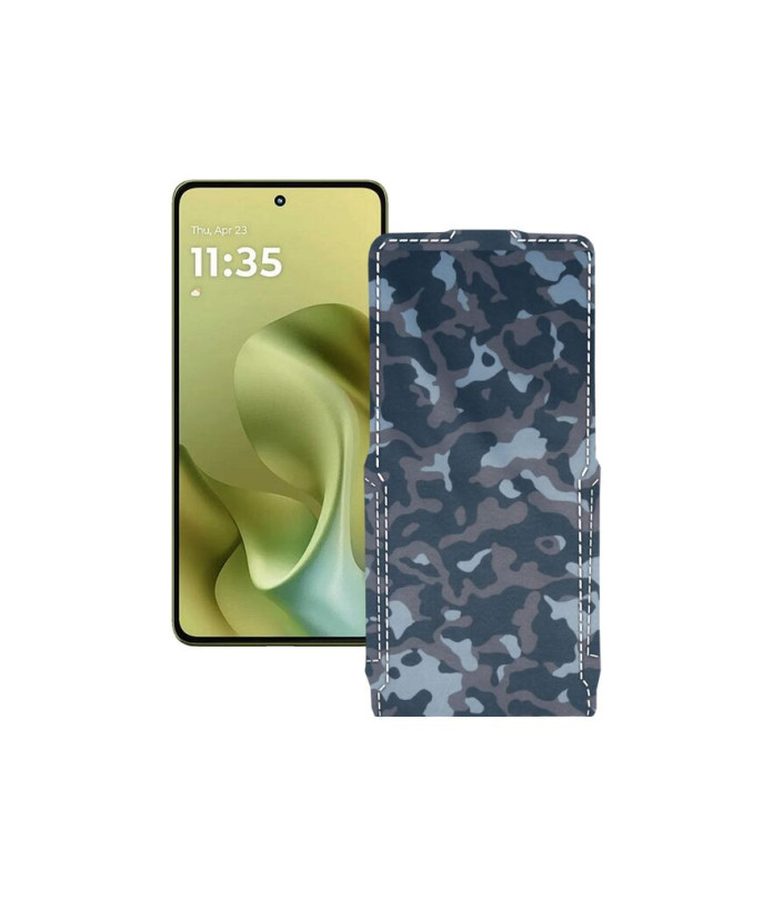 Чохол-флип з екошкіри для телефону Motorola Moto G86