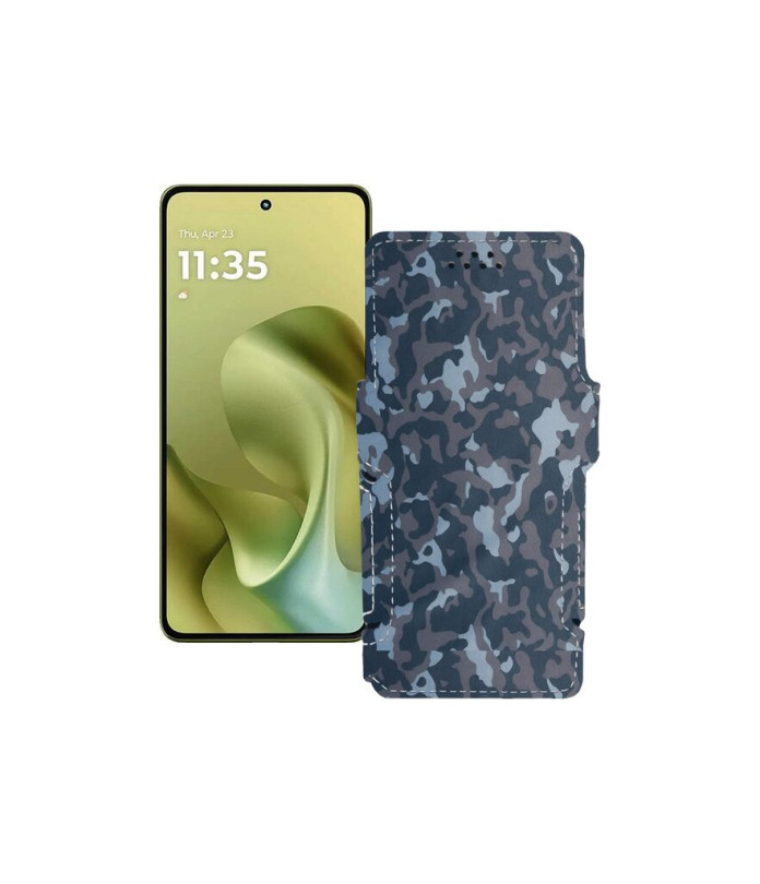 Чохол-книжка з екошкіри для телефону Motorola Moto G86