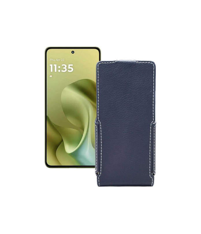 Чохол-флип з екошкіри для телефону Motorola Moto G86