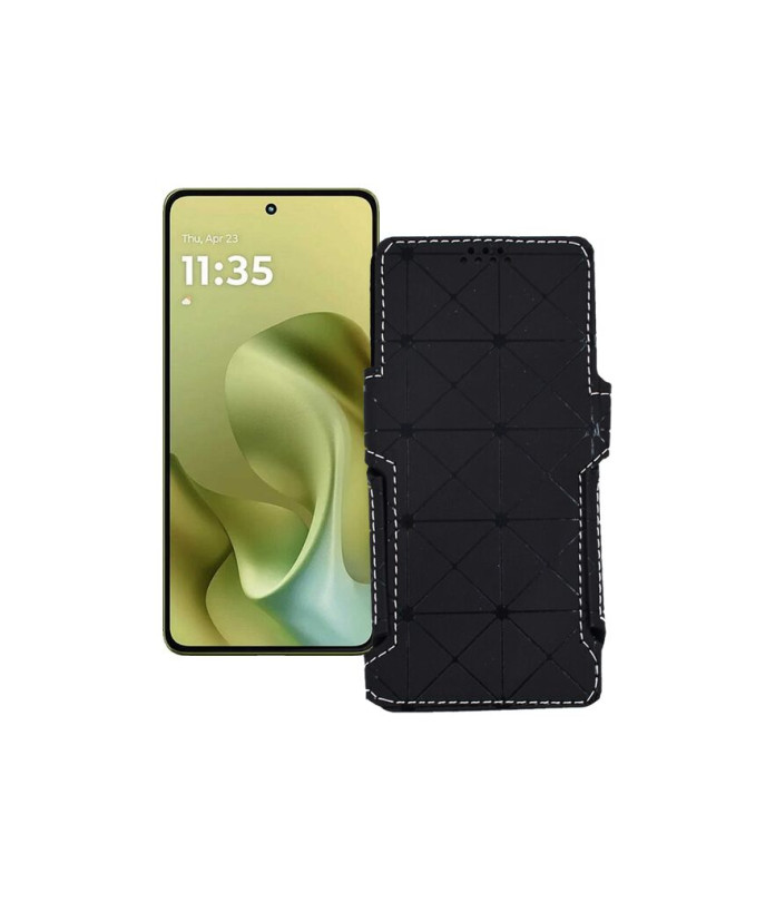 Чохол-книжка з екошкіри для телефону Motorola Moto G86