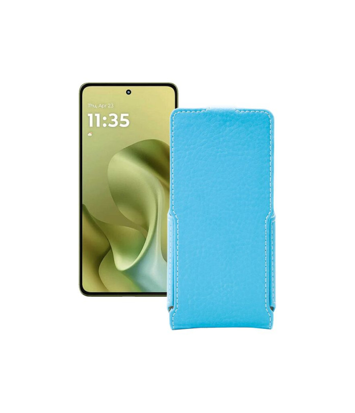 Чохол-флип з екошкіри для телефону Motorola Moto G86