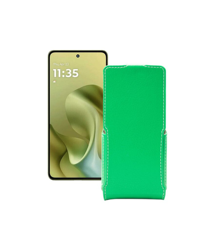 Чохол-флип з екошкіри для телефону Motorola Moto G86