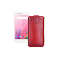Витяжка з екошкіри для телефону Sharp Z3