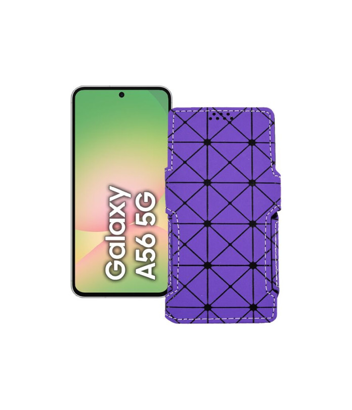Чохол-книжка з екошкіри для телефону Samsung Galaxy A56 5G (A566)
