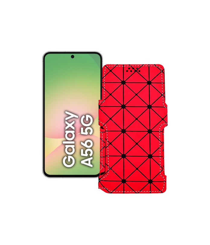 Чохол-книжка з екошкіри для телефону Samsung Galaxy A56 5G (A566)