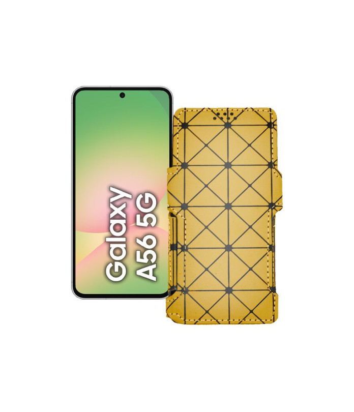 Чохол-книжка з екошкіри для телефону Samsung Galaxy A56 5G (A566)