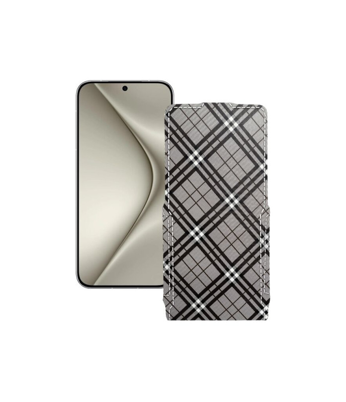 Чохол-флип з екошкіри для телефону Huawei Pura 70